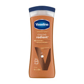 Vaseline - Intensive Care Cocoa Radiant Non-Greasy Lotion – Pure Cocoa Butter & 48H Hydration – 295ml